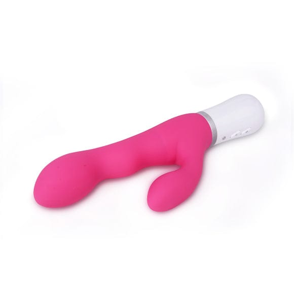 Lovense - Nora App-Controlled Rotating Rabbit Vibrator (Pink) - Rabbit Dildo (Vibration) Rechargeable Durio.sg