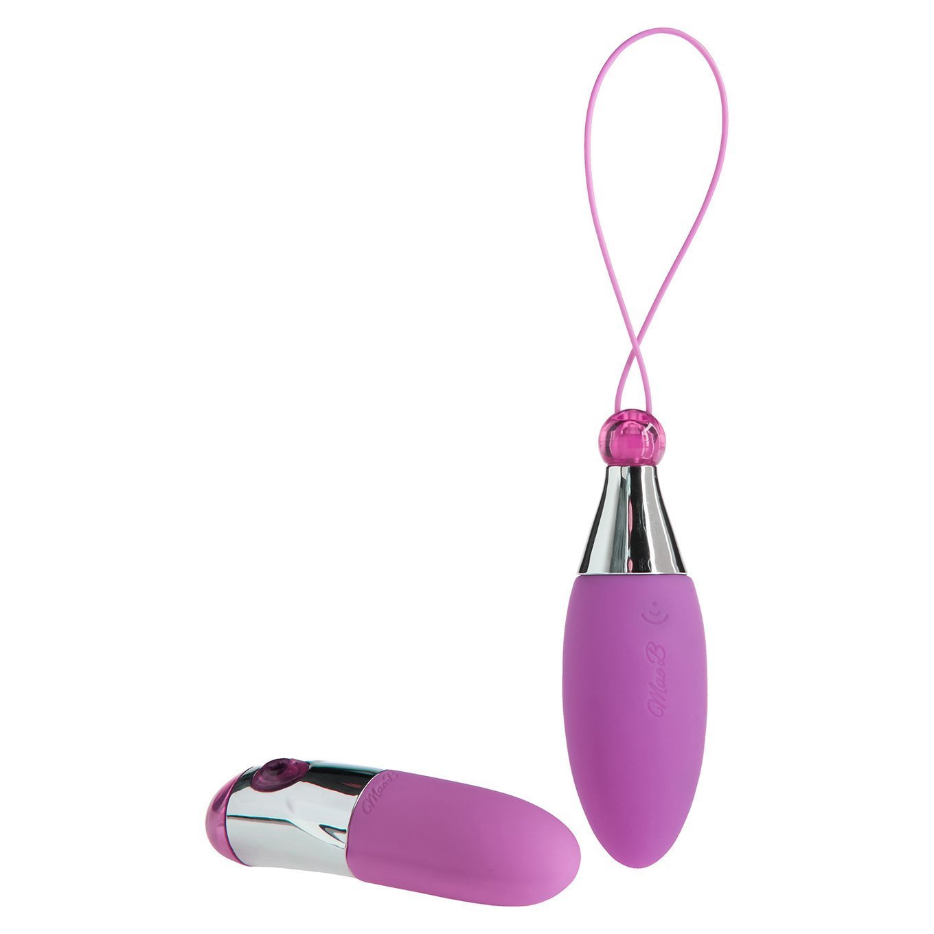 Mae B - Lovely Vibes Remote Controlled Egg Vibrator (Purple) - Wireless Remote Control Egg (Vibration) Non Rechargeable Durio.sg
