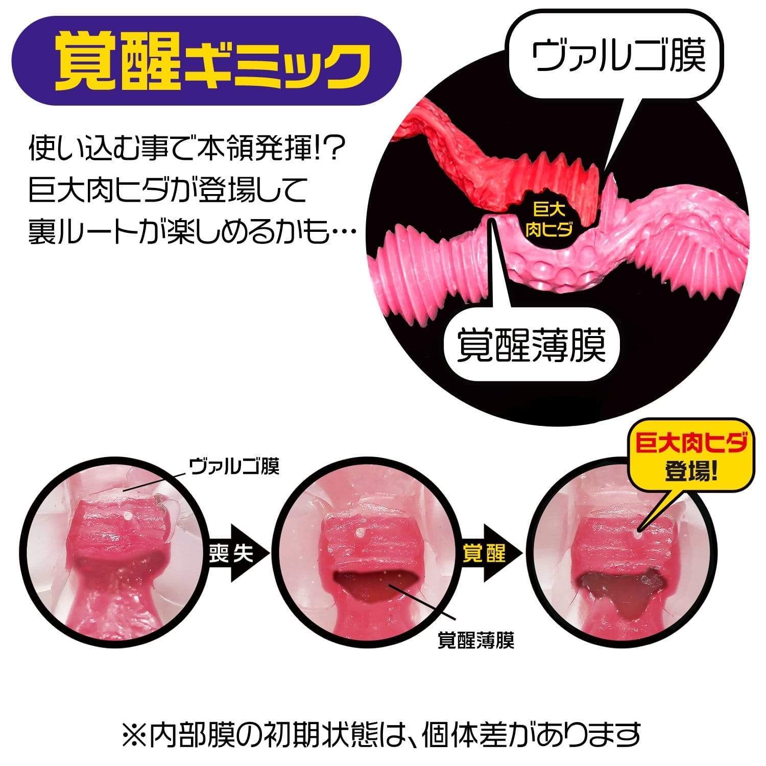 Magic Eyes - La Vie En Roses Crystal Hard Onahole (Clear) - Masturbator Vagina (Non Vibration) Durio.sg