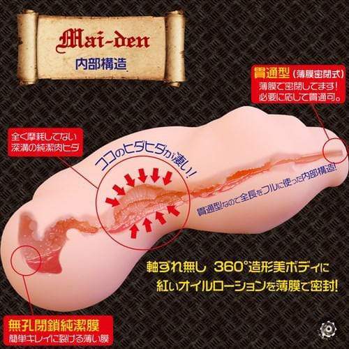 Magic Eyes - Maiden Onahole (Beige) - Masturbator Vagina (Non Vibration) Durio.sg