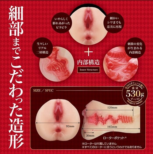 Magic Eyes - Nou Toro Gucho Nure Meiki Deeps Onahole (Beige) - Masturbator Vagina (Non Vibration) Durio.sg