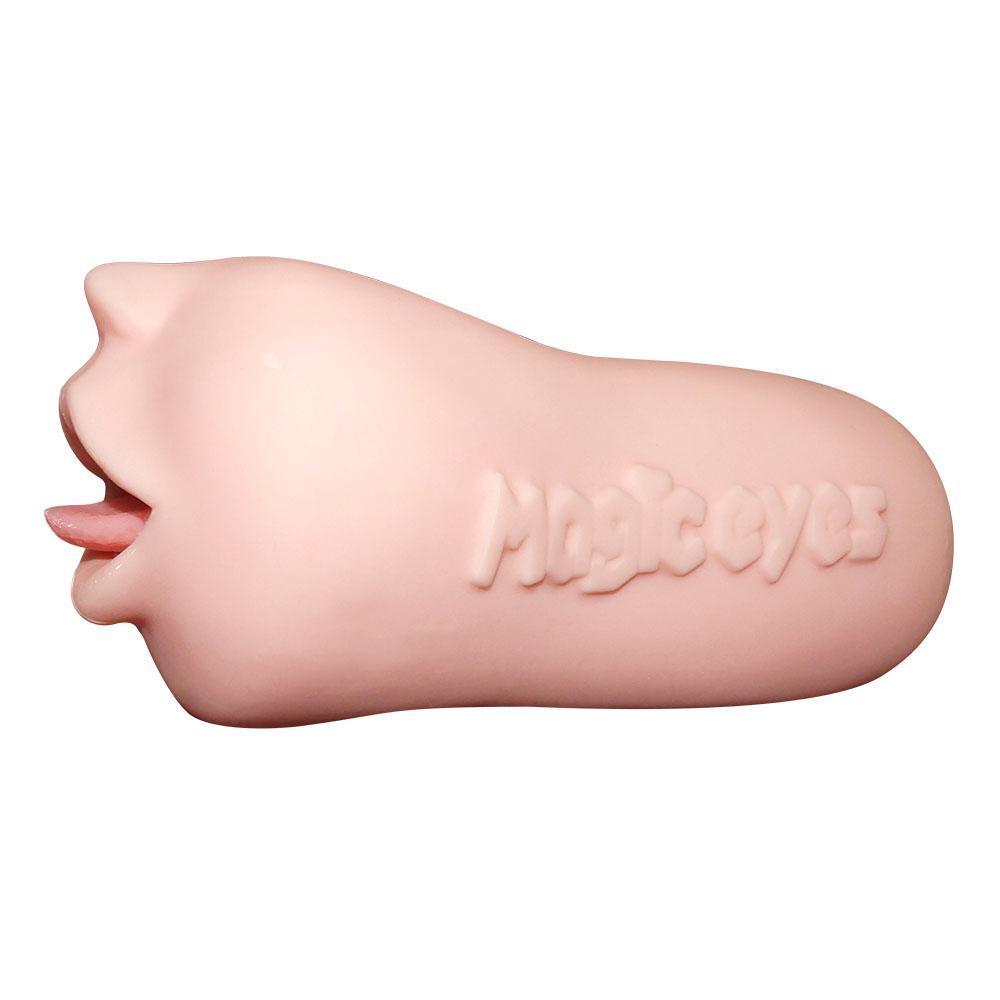 Magic Eyes - Taste of truth La Bocca Della Verita Mouth Masturbator (Beige) - Masturbator Mouth (Non Vibration) Durio.sg