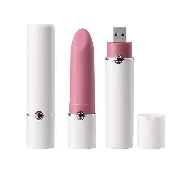Magic Motion - Magic Lotus App-Controlled Lip Stick Mini Vibrator (Pink) - Discreet Toys Durio.sg