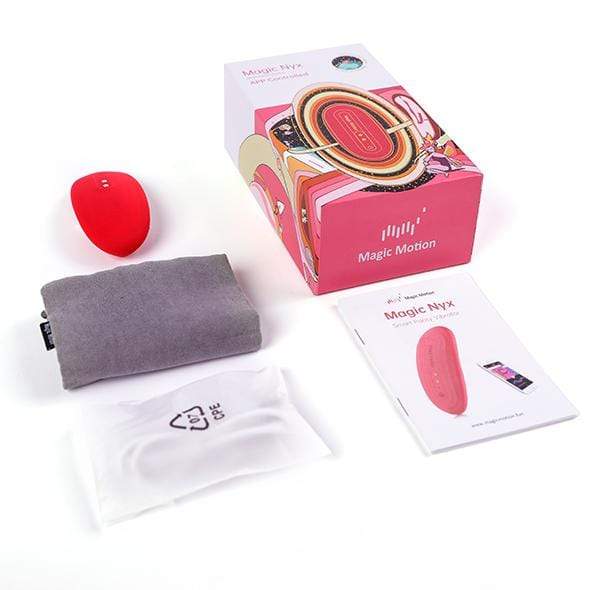 Magic Motion - NYX Smart App-Controlled Clock Panty Vibrator (Red) - Panties Massager Non RC (Vibration) Rechargeable Durio.sg