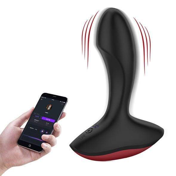 Magic Motion - Solstice App-Controlled Prostate Vibrator (Black) - Prostate Massager (Vibration) Rechargeable Durio.sg