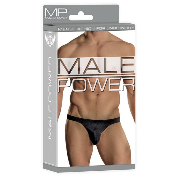 Male Power - Bong Thong Underwear L/XL (Black) - Gay Pride Underwear Durio.sg