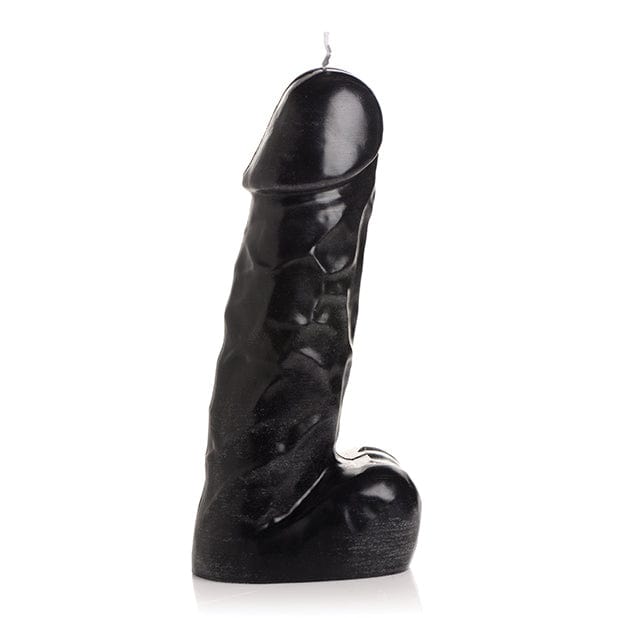Master Series - Dark Pecker Dick Drip Candle Wax Play BDSM (Black) - BDSM (Others) Durio.sg