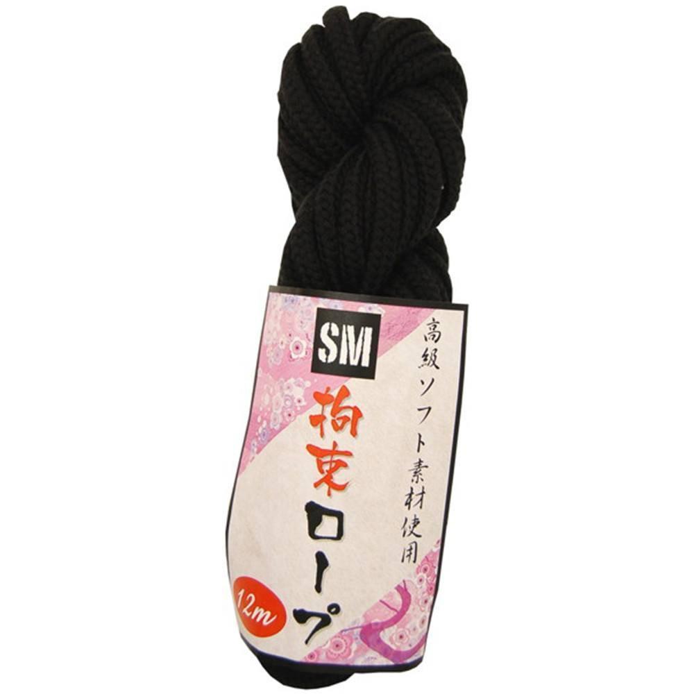 Mu - SM Restraint Rope 12 m (Black) - Rope Durio.sg