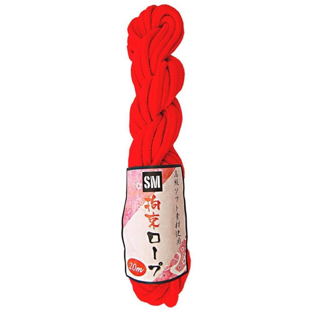 Mu - SM Restraint Rope 20 m (Red) - Rope Durio.sg