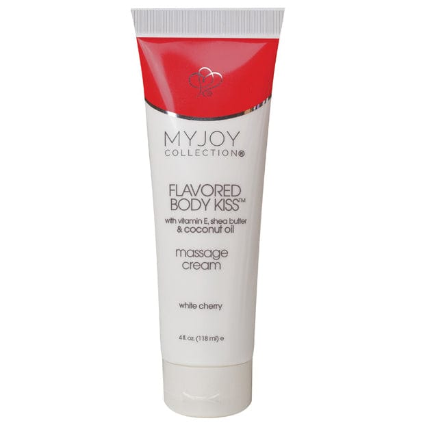 My Joy Collection - Flavored Body Kiss Massage Cream 4 oz (White Cherry) - Massage Lotion Durio.sg