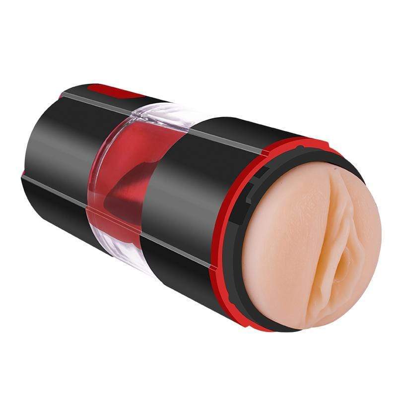 MyToys - French Kiss Automatic Vagina and Mouth Masturbator (Beige) - Masturbator (Hands Free) Rechargeable Durio.sg