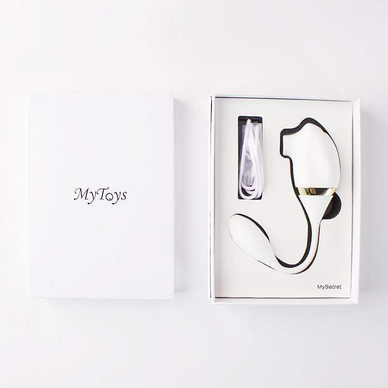 MyToys - My Secret Egg and Clit Massager (White) - Clit Massager (Vibration) Rechargeable Durio.sg