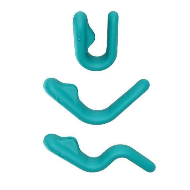 MysteryVibe - Crescendo Bendable Vibrator 6 Motors (Blue) - G Spot Dildo (Vibration) Non Rechargeable Durio.sg
