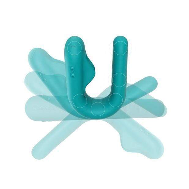 MysteryVibe - Crescendo Bendable Vibrator 6 Motors (Blue) - G Spot Dildo (Vibration) Non Rechargeable Durio.sg