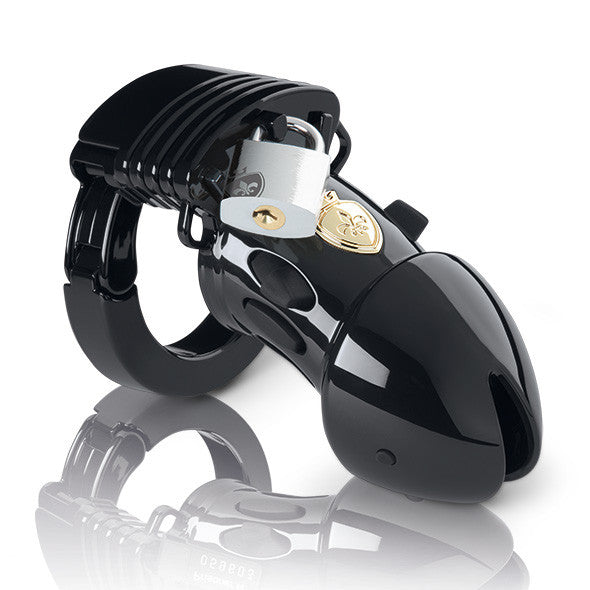 Mystim - Pubic Enemy No 1 Electrosex Cock Cage (Black) - Metal Cock Cage (Non Vibration) Durio.sg