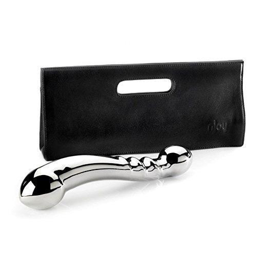 NJOY - Eleven Stainless Steel Butt Plug (Silver) - Metal Anal Plug (Non Vibration) Durio.sg