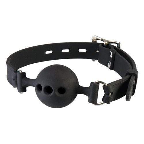NPG - Captive Premium Kuchimari Ball Gag Small (Black) - Ball Gag Durio.sg