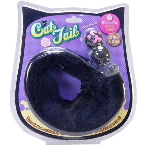 NPG - Cat Tail Anal Plug (Black) - Anal Plug (Non Vibration) Durio.sg