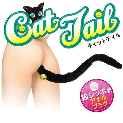 NPG - Cat Tail Anal Plug (Black) - Anal Plug (Non Vibration) Durio.sg