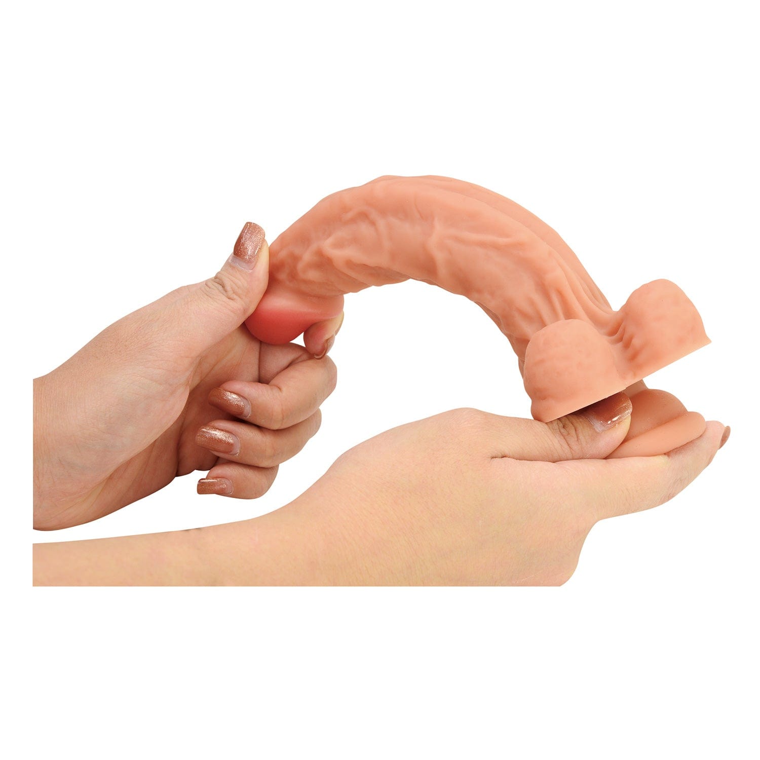 NPG - Gokusei Dong Premium Soft Dildo (Beige) - Realistic Dildo with suction cup (Non Vibration) Durio.sg