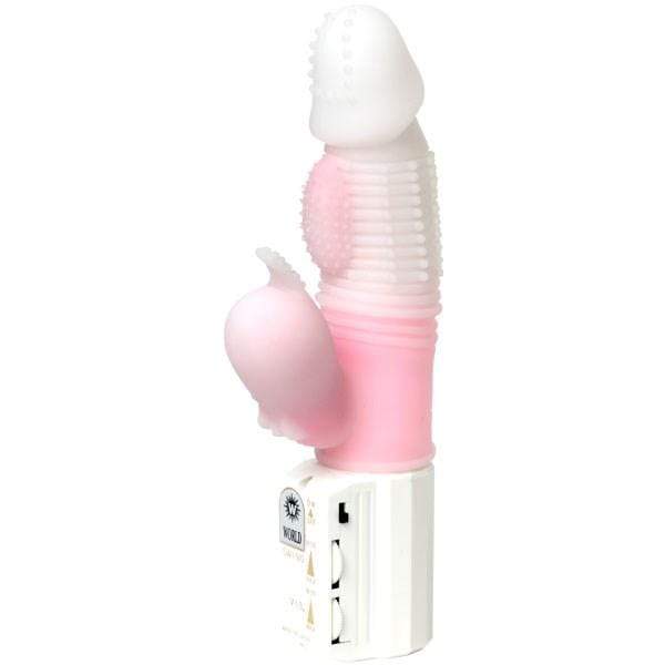NPG - Hadagokochi Pure Rabbit Vibrator (Pink) - Rabbit Dildo (Vibration) Non Rechargeable Durio.sg