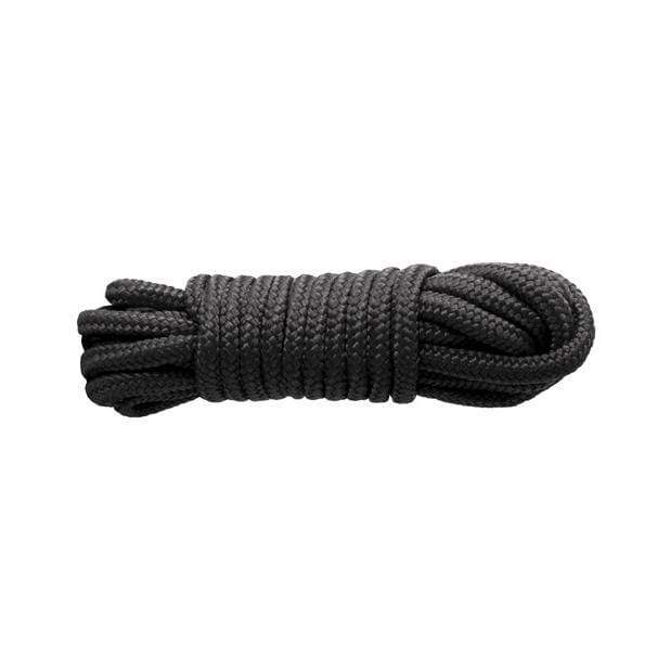 NS Novelties - BDSM Sinful Nylon Rope 25ft (Black) - Rope Durio.sg