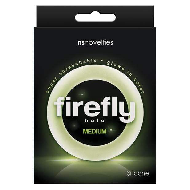 NS Novelties - Firefly Halo Stretchable Cock Ring Medium (Green) - Cock Ring (Non Vibration) Durio.sg