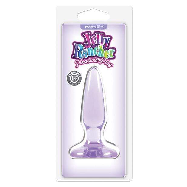 NS Novelties - Jelly Rancher Pleasure Anal Plug Mini (Purple) - Anal Plug (Non Vibration) Durio.sg