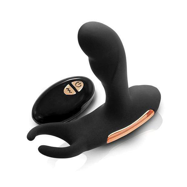 NS Novelties - Renegade Sphinx Warming Prostate Massager (Black) - Prostate Massager (Vibration) Rechargeable Durio.sg