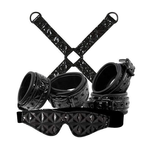 NS Novelties - Sinful Bondage BDSM Kit (Black) - BDSM Set Durio.sg
