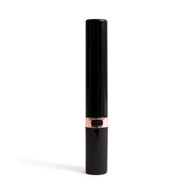 NU - Sensuelle Cache 20 Functions Covered Lip Stick Vibrator (Black) - Discreet Toys Durio.sg