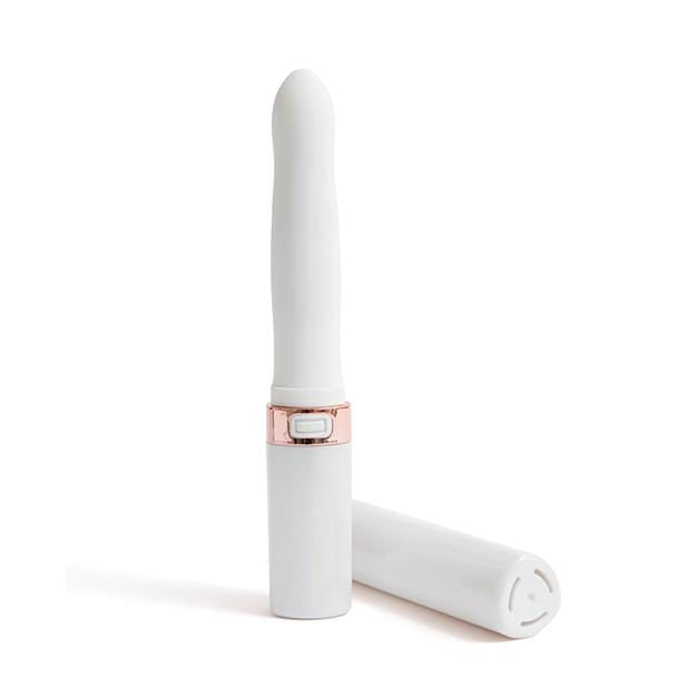 NU - Sensuelle Cache 20 Functions Covered Lip Stick Vibrator (White) - Discreet Toys Durio.sg