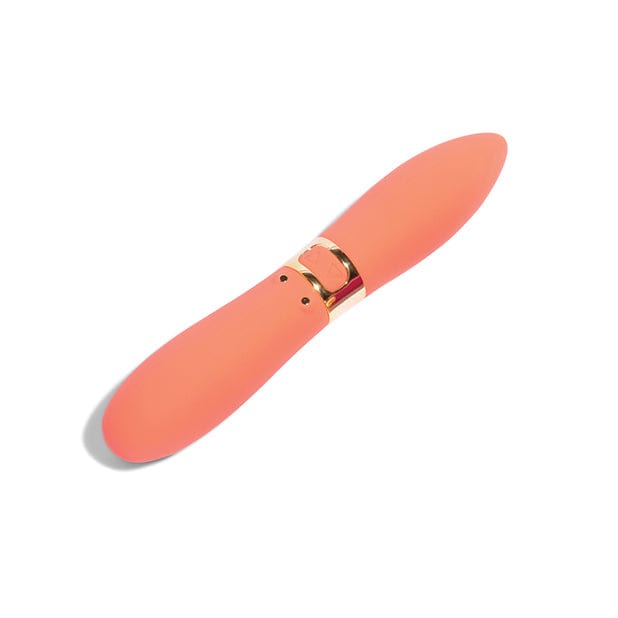 NU - Sensuelle Deux Double Ended Bullet Vibrator (Coral) - Bullet (Vibration) Rechargeable Durio.sg