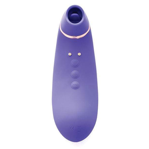 NU - Sensuelle Trinitii Suction Tongue Clit Massager (Purple) - Clit Massager (Vibration) Rechargeable Durio.sg