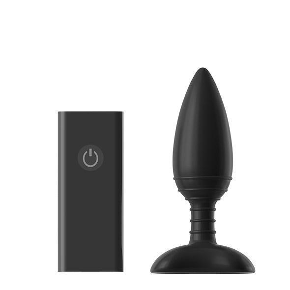Nexus - Ace Remote Control Wireless Vibrating Butt Plug S (Black) - Remote Control Anal Plug (Vibration) Rechargeable Durio.sg