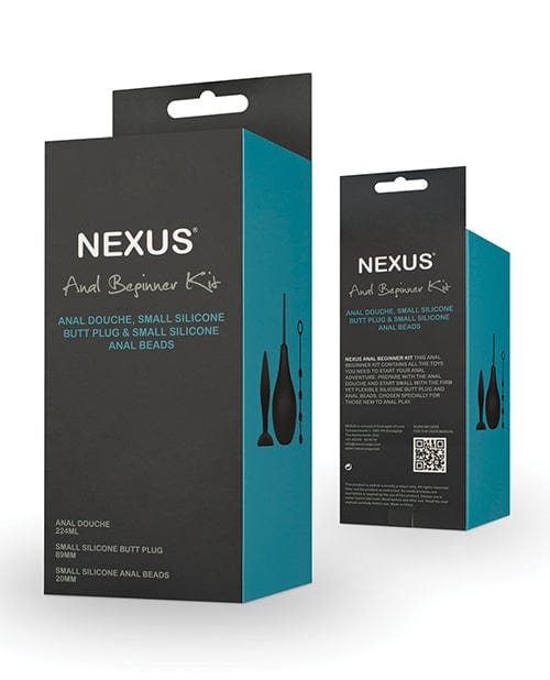 Nexus - Anal Beginner Kit 3 Pieces (Black) - Anal Kit (Non Vibration) Durio.sg