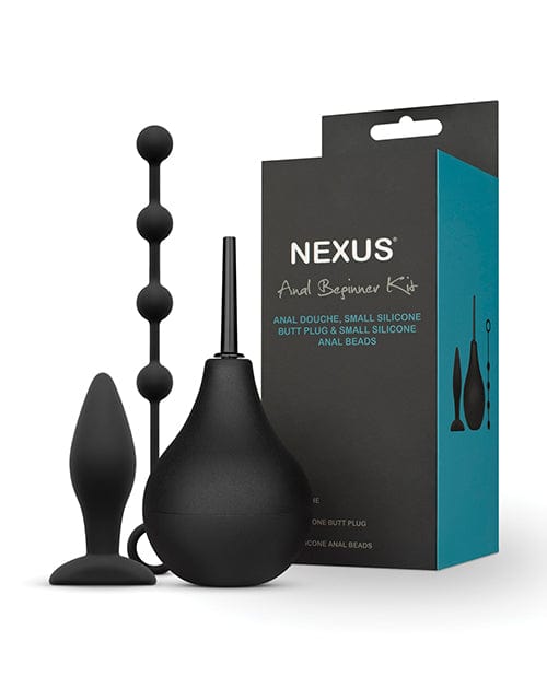 Nexus - Anal Beginner Kit 3 Pieces (Black) - Anal Kit (Non Vibration) Durio.sg