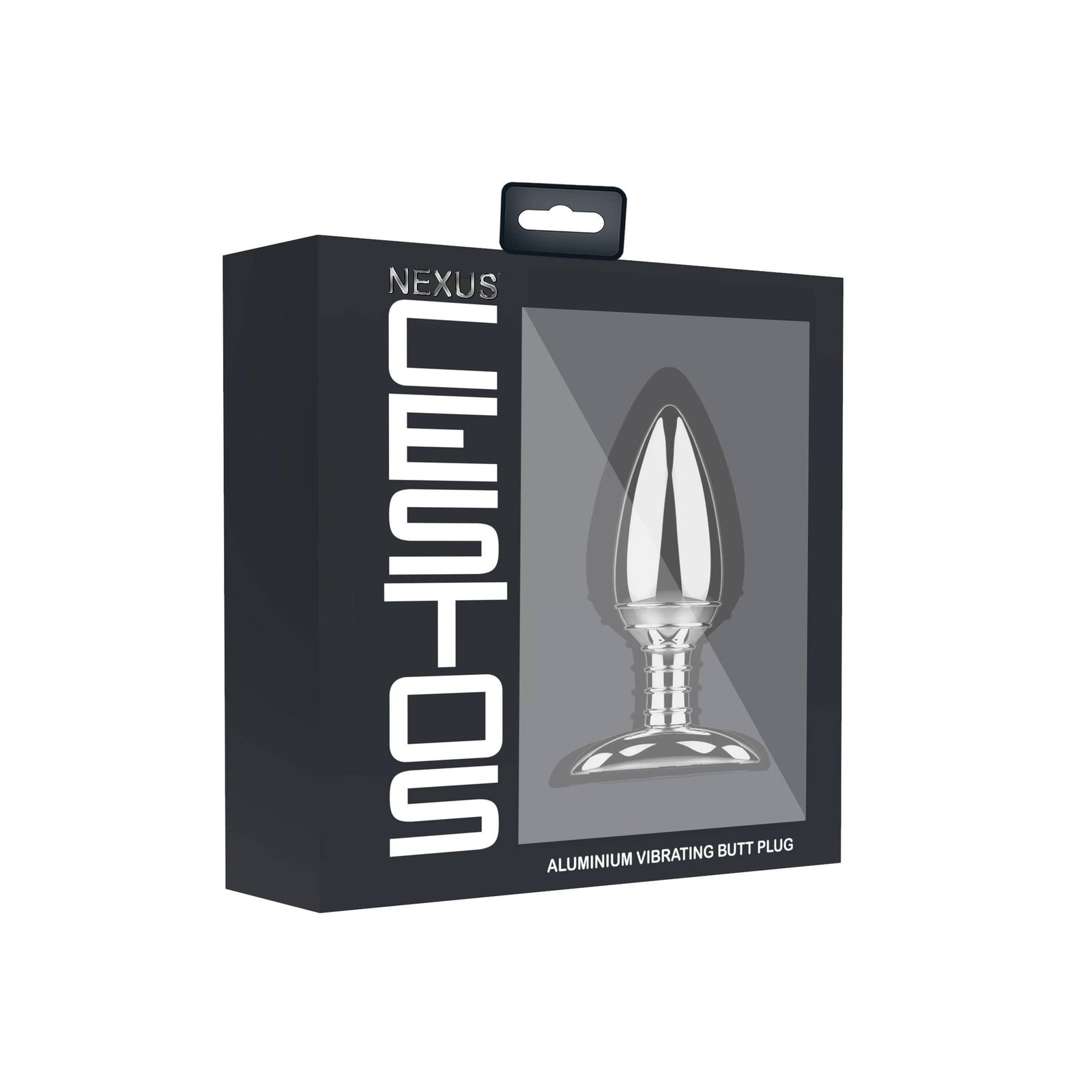 Nexus - Cestos Aluminium Remote Control Vibrating Butt Plug (Silver) - Remote Control Anal Plug (Vibration) Rechargeable Durio.sg