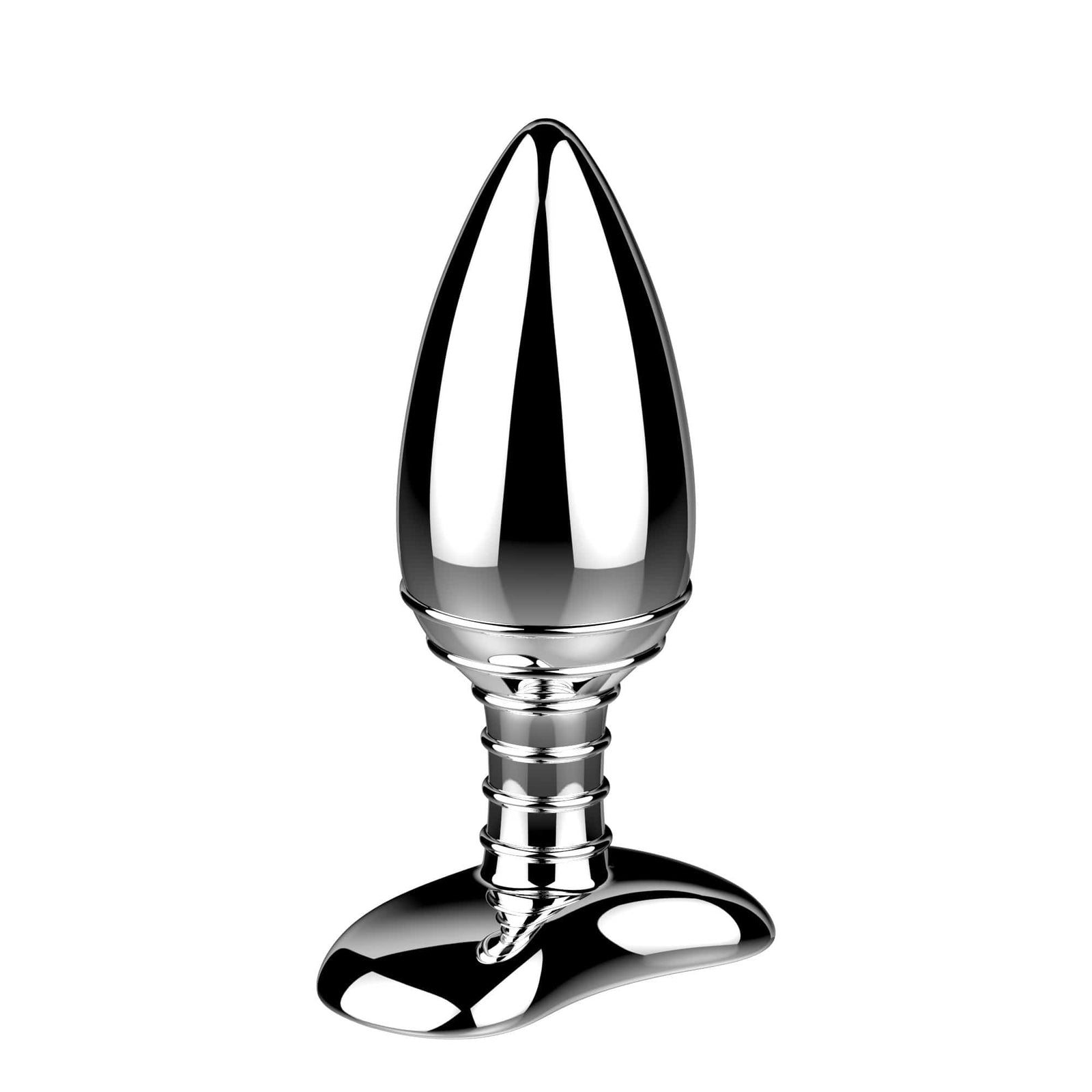 Nexus - Cestos Aluminium Remote Control Vibrating Butt Plug (Silver) - Remote Control Anal Plug (Vibration) Rechargeable Durio.sg