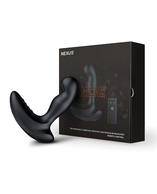 Nexus - Ride Remote Control Prostate Dual Motor Vibrator Massager (Black) - Prostate Massager (Vibration) Rechargeable Durio.sg