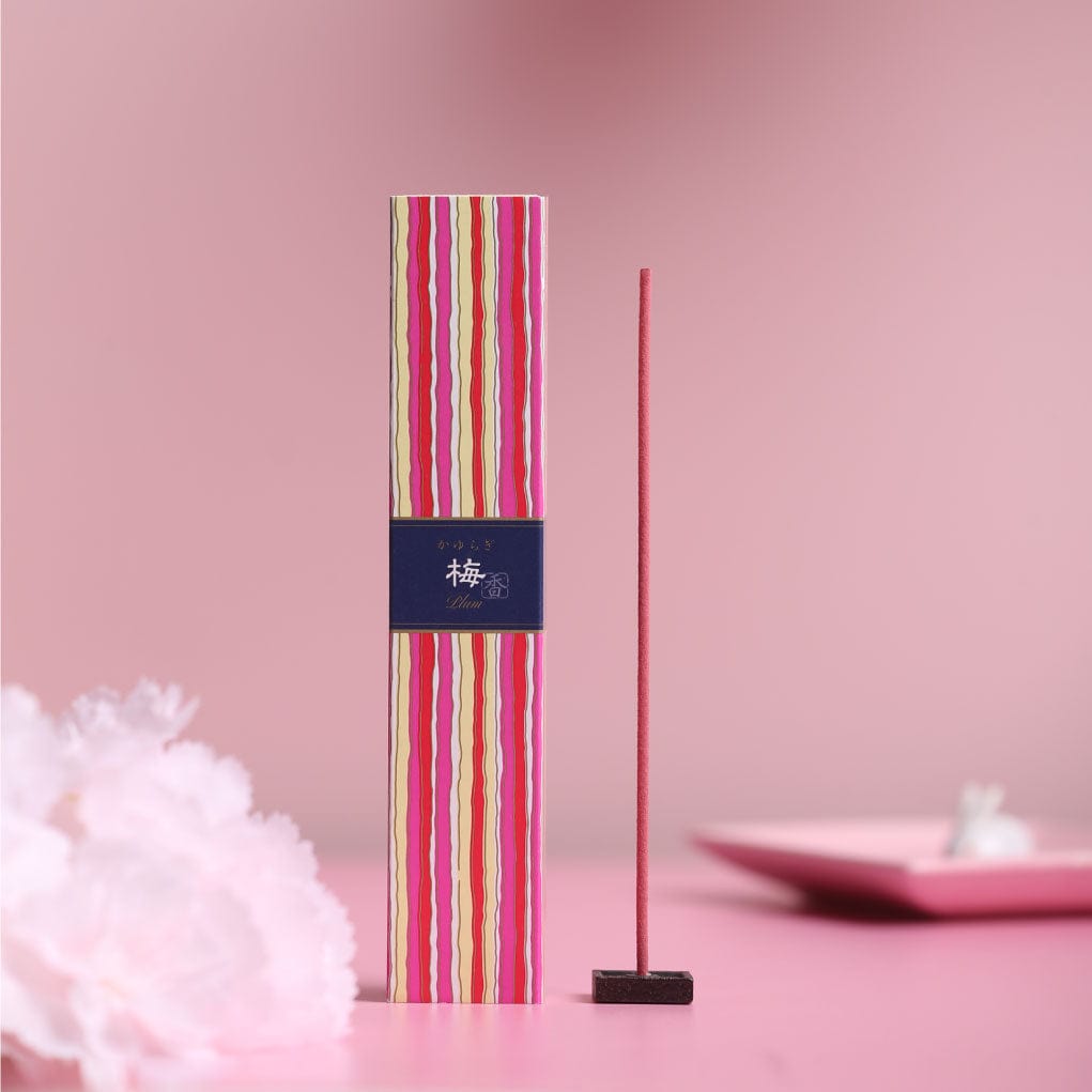 Nippon Kodo - Kayuragi Incense Sticks with Incense Holder Aromatherapy - Incense Sticks Durio.sg