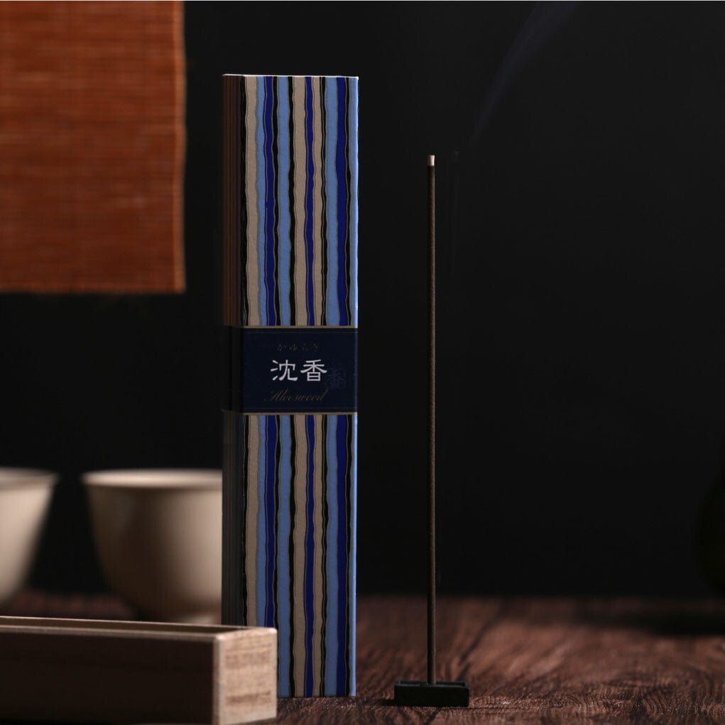 Nippon Kodo - Kayuragi Incense Sticks with Incense Holder Aromatherapy - Incense Sticks Durio.sg