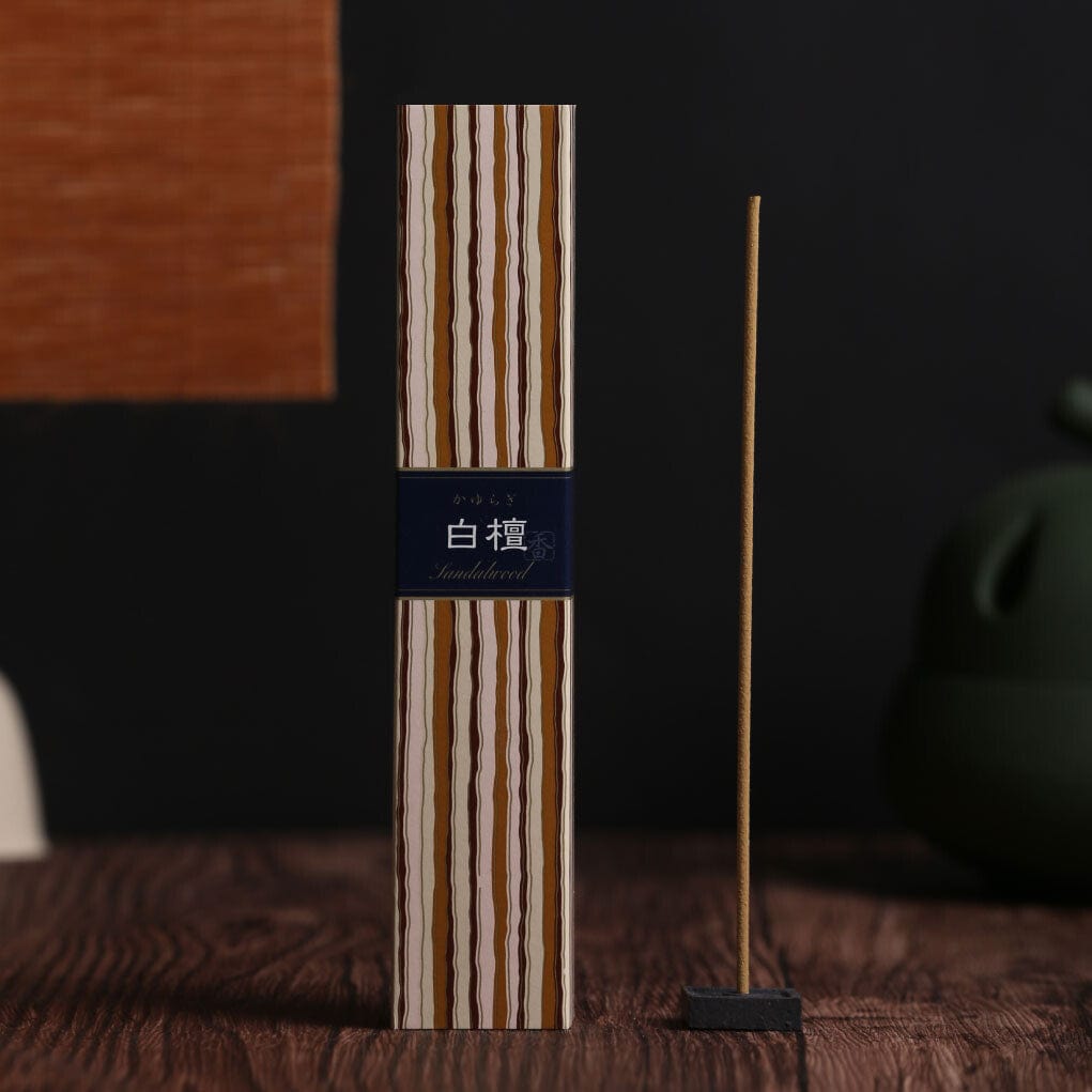 Nippon Kodo - Kayuragi Incense Sticks with Incense Holder Aromatherapy - Incense Sticks Durio.sg