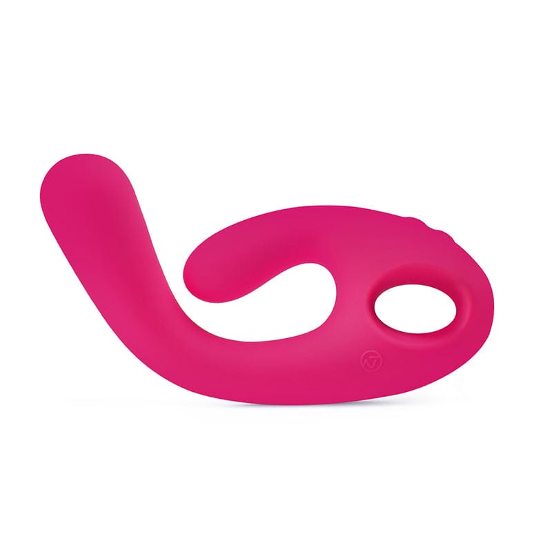 Nomi Tang - Flex Bi Bendable Dual Stimulator Rabbit Vibrator (Hot Pink) - Rabbit Dildo (Vibration) Rechargeable Durio.sg