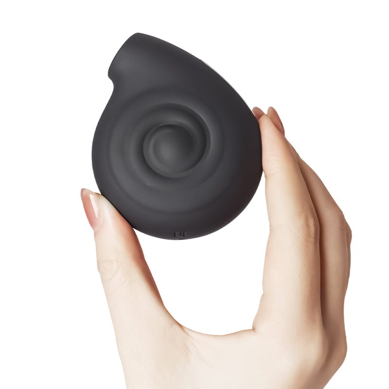 Nomi Tang - Little Snail Clitoral Air Stimulator Vibrator (Black) - Clit Massager (Vibration) Rechargeable Durio.sg