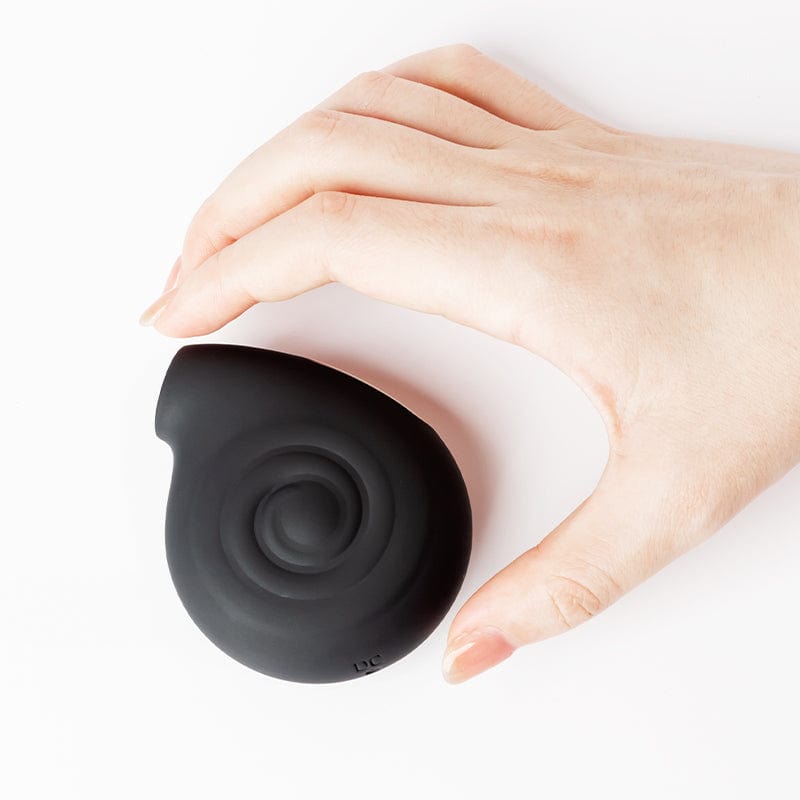 Nomi Tang - Little Snail Clitoral Air Stimulator Vibrator (Black) - Clit Massager (Vibration) Rechargeable Durio.sg