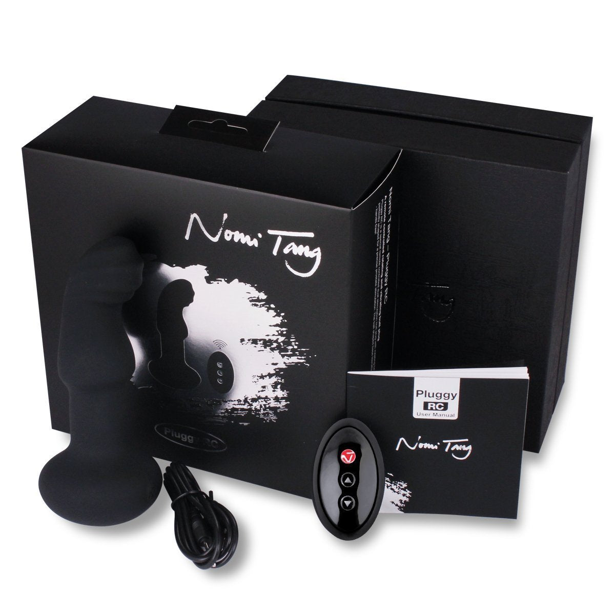 Nomi Tang - Pluggy Remote Control Prostate Massager (Black) - Prostate Massager (Vibration) Rechargeable Durio.sg