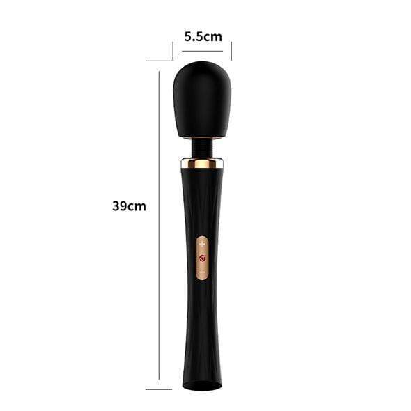 Nomi Tang - Rechargeable Power Wand Massager (Black) - Wand Massagers (Vibration) Rechargeable Durio.sg