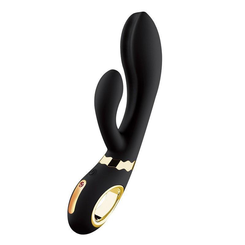 Nomi Tang - Wild Rabbit Vibrator (Black) - Rabbit Dildo (Vibration) Rechargeable Durio.sg