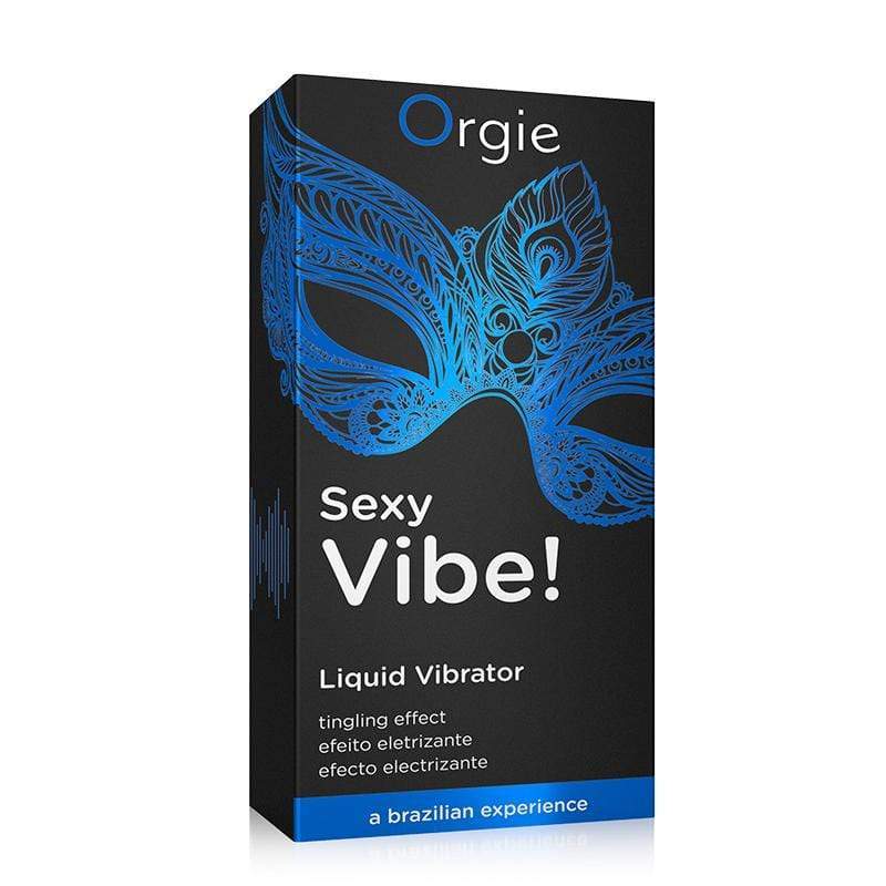 Orgie - Sexy Vibe Liquid Vibrator Gel Tingling Effect 15ml - Cooling Lube Durio.sg